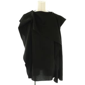 変形ブラウス ショートスリーブ 4 ブラック /ES OS