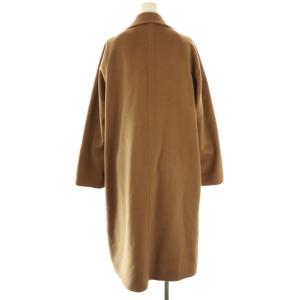 UNITED ARROWS UBCB W テーラード ロングコート チェスターコート 38 キャメルブラウン /ES OS