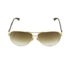 Ray-Ban Carbon Fibre サングラス 眼鏡 メタルフレーム グラデーションレンズ 6113-140 ゴールドカラー