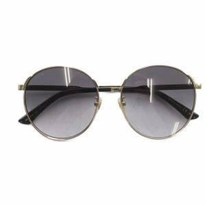 シェリーライン インターロッキングG サングラス 5817-150 ゴールド色 ブラック GG0206SK