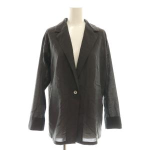 シアータンブラージャケット テーラード 36 グレー /AT OS