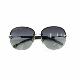 サングラス 眼鏡 メタルフレーム グラデーションレンズ 5913-130 シルバーカラー ブラック 黒