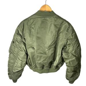 ALPHA INDUSTRIES MA-1 ブルゾン フライトジャケット F カーキ FY