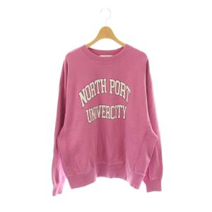 25SS ヴィンテージロゴ スウェット トレーナー プルオーバー ピンク /CX OS