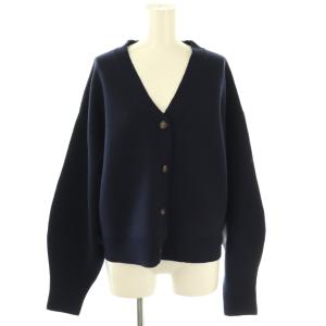 ザシンゾーン ケープリン ニット カーディガン Vネック F0 ネイビー /ES OS