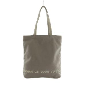 ファンダシオン トートバッグ キャンバス グレー /MI OS OH