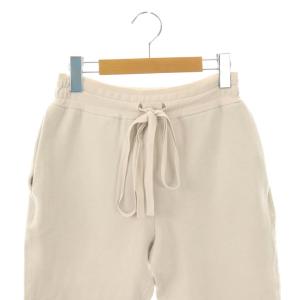 Drawer 16Gダブルフェイススリムニットパンツ ジョガー イージー 1 アイボリー /AT OS