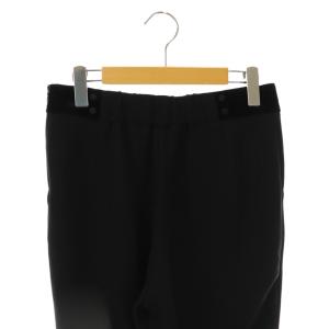 BORDERS at BALCONY LADY PANTS パンツ 38 ブラック /DO OS