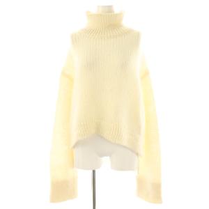 シロコン 23AW キッドモヘアハイネックニット セーター 38 アイボリー /DO OS