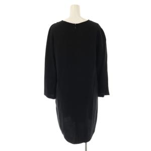 YOKO CHAN YOKOCHAN チュニックワンピース 長袖 ミニ 38 紺 ネイビー /AT OS