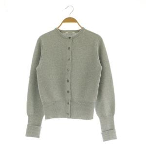 24SS ラメカーディガン ニット 長袖 F グレー /MY OS