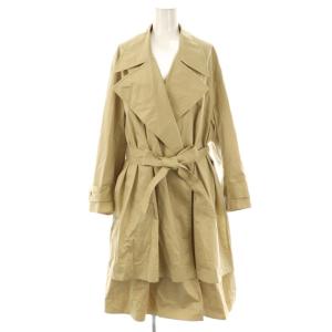 コットンムソウトレンチコート 36 ベージュ