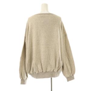 Framework 裏毛ドロップショルダープルオーバー トレーナー スウェット F グレー /DF OS