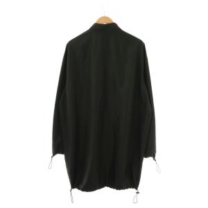 BOTTEGA VENETA 629336 vkt00 テクニカルオーバーサイズシャツコート 46 ブラック