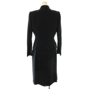 FOXEY BOUTIQUE ジャケット ワンピース セットアップ 上下 スーツ 38 紺 ネイビー /AT OS