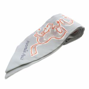 ツイリー CHEVAUX EN LIBERTE 自由の馬 スカーフ シルク グレー