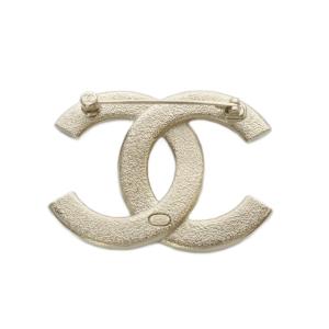 CHANEL 24年 A24B ココマーク ブローチ ゴールドカラー