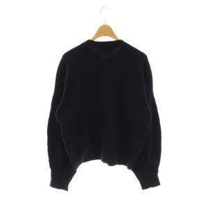 Shinzone ケープリンカーディガン 長袖 F ブラック /HK OS