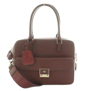 Carker 2WAYバッグ レッドブラウン