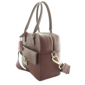 ANYA HINDMARCH Carker 2WAYバッグ レッドブラウン