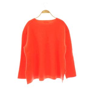 yori 圧縮ニットプルオーバー セーター F 朱色 スカーレット /ES OS