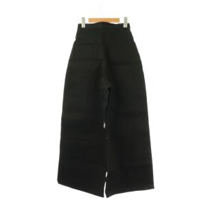 JOHN LAWRENCE SULLIVAN RIGID DENIM WIDE PANTS XS ブラック