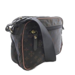 russet 総柄 ナイロン ミニショルダーバッグ グレー /SR