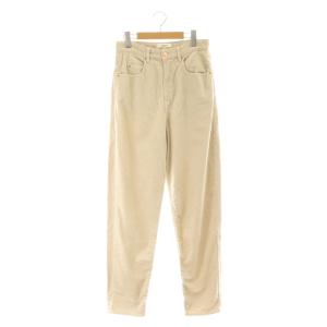 コーデュロイパンツ テーパードパンツ 34 グレージュ /DF OS