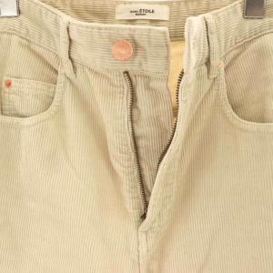 ISABEL MARANT ETOILE コーデュロイパンツ テーパードパンツ 34 グレージュ /DF OS