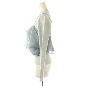 CELFORD 24AW リボンモチーフセットプルオーバー ニット セーター ビスチェ F 水色 /AT OS