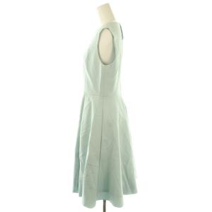 FOXEY Lily Flare ワンピース 40 ライトブルー 35557