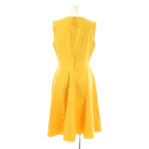 FOXEY Lily Flare ワンピース 40 イエロー 35557