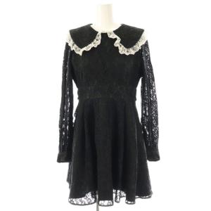 Hecate Lace Dress レース ミニワンピース S ブラック /ES OS