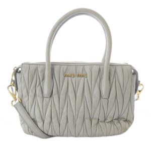 マテラッセ 2WAYバッグ グレー 5B020