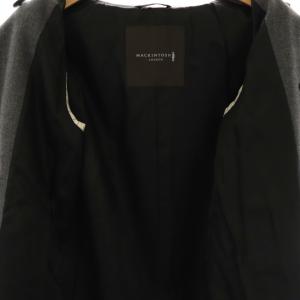 MACKINTOSH LONDON ウールダブルボタンコート アウター 38 グレー /DO OS