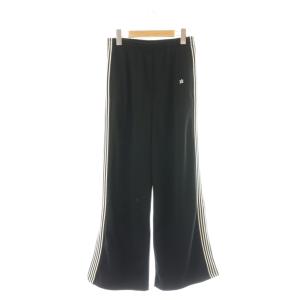 24AW アパルトモン別注 ジャージーパンツ イージーパンツ サイドライン 36 ブラック /DF OS