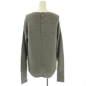 L'Appartement Thermal Inner Knit ニット セーター 長袖 F グレー /AT OS