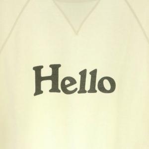 MADISONBLUE HELLO SWEAT スウェット 2 ホワイト