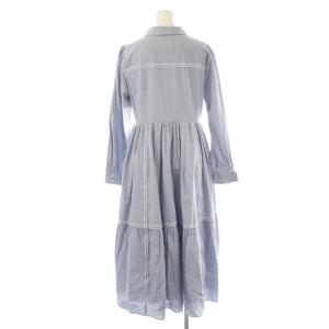 Chesty フラワーバード刺繍シャツワンピース 1 ブルー マルチカラー /ES OS