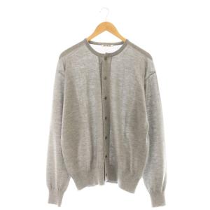 HARD TWIST CASHMERE KNIT CARDIGAN 4 グレー A25SC01CT