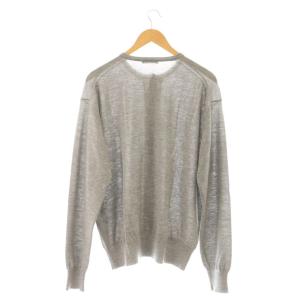 AURALEE HARD TWIST CASHMERE KNIT CARDIGAN 4 グレー A25SC01CT