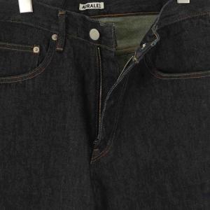 AURALEE HARD TWIST DENIM WIDE PANTS 30 インディゴ A00P03DM