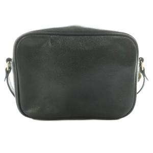 IL BISONTE タッセル付レザーショルダーバッグ ブラック 54162305311