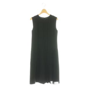 23SS CLASSIC CREPE PLEATED DAY DRESS ドレス ワンピース ひざ丈 2
