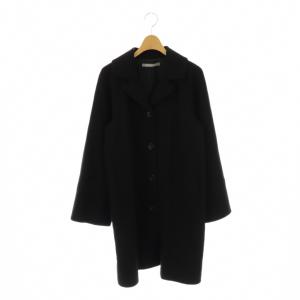 ウールロングコート 38 ブラック /DO OS