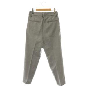 MUSE de Deuxieme Classe 24SS VICTORIAN SURGE パンツ テーパード タック 36 グレー /HK OS