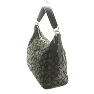COACH シグネチャー ワンショルダーバッグ ハンドバッグ 黒 ブラック F54936 /MI OS