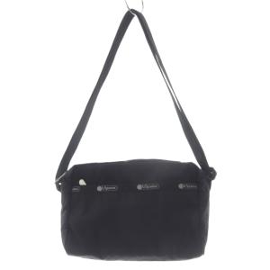 ショルダーバッグ ロゴ 黒 ブラック /SR