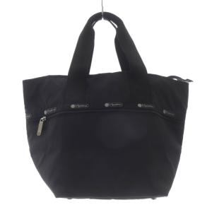 トートバッグ ハンドバッグ ロゴ 黒 ブラック /SR
