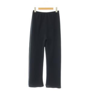 AP STUDIO アパルトモン エラスティックパンツ ストレートパンツ 34 ネイビー /ES OS